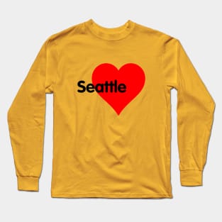 I heart Seattle Long Sleeve T-Shirt